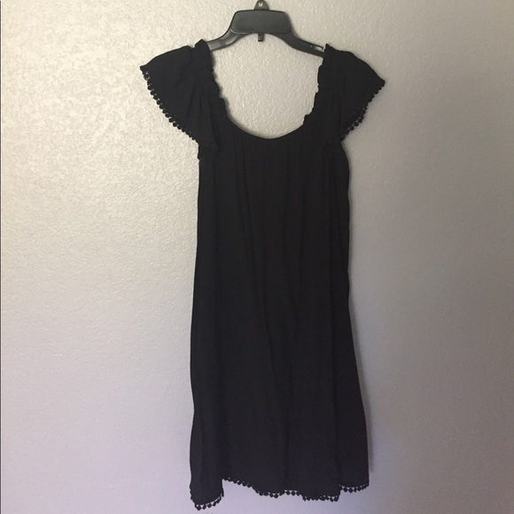 Forever 21 Adorable Black Off The Shoulder Dress Size Small - Picture 6 of 6